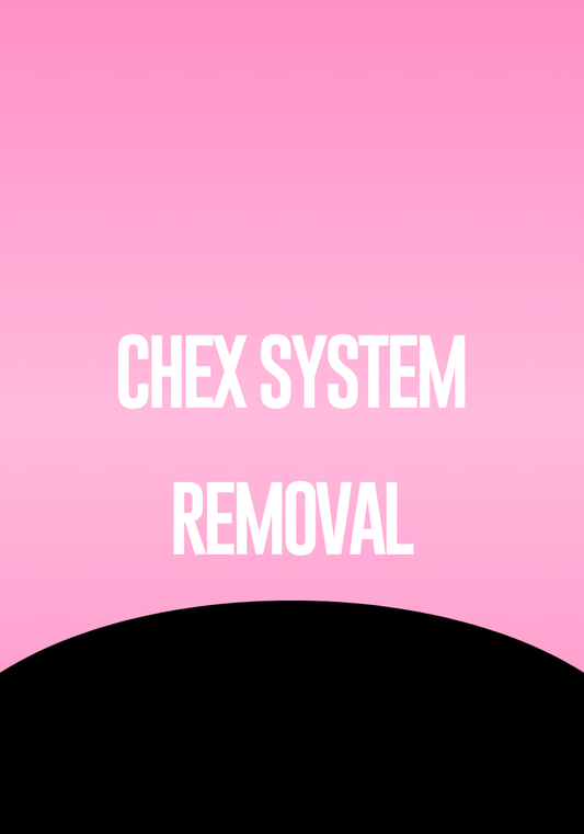 Chex Systems Removal